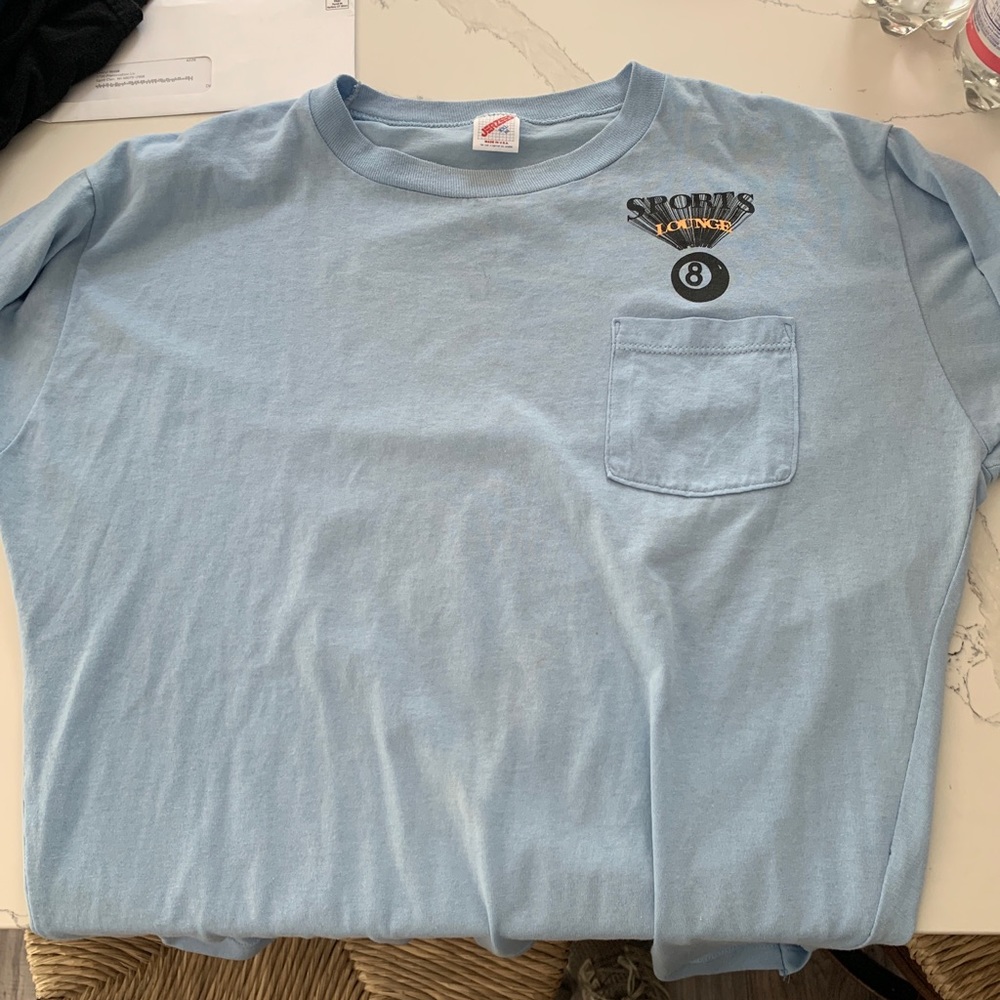 Vintage sports lounge shirt